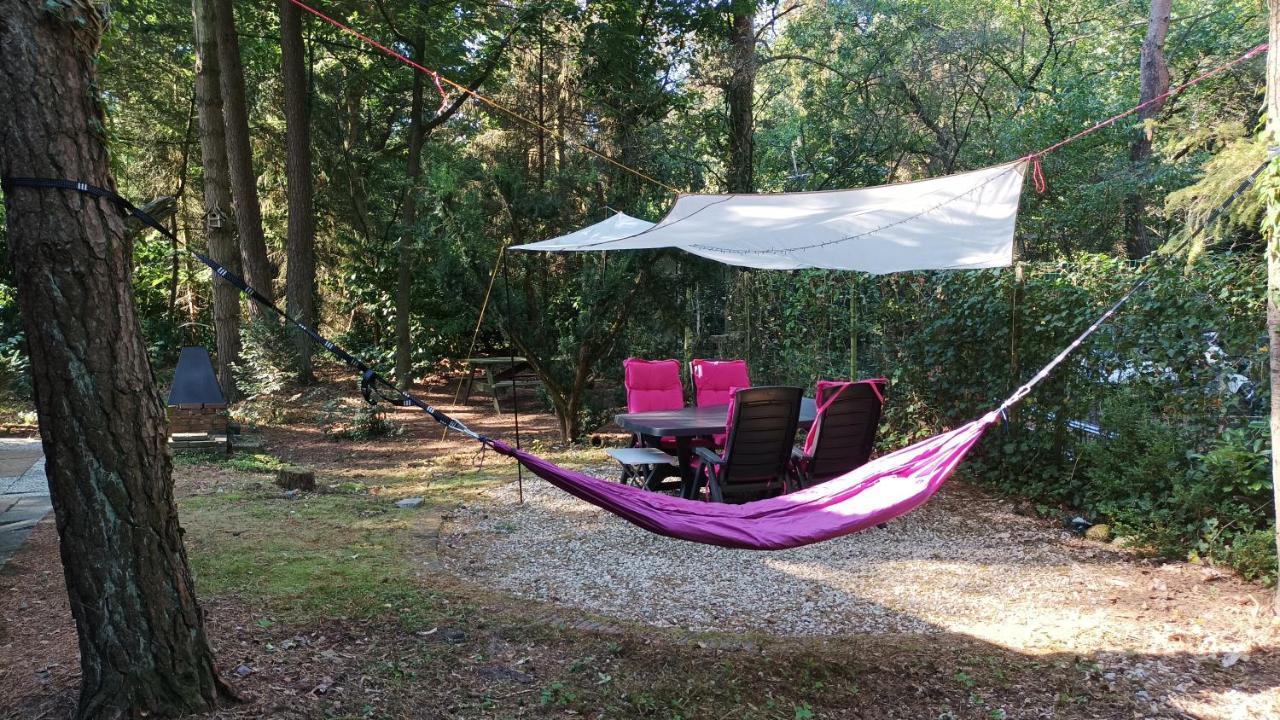 Bosbungalow De Eekhoorn Nunspeet Exteriör bild